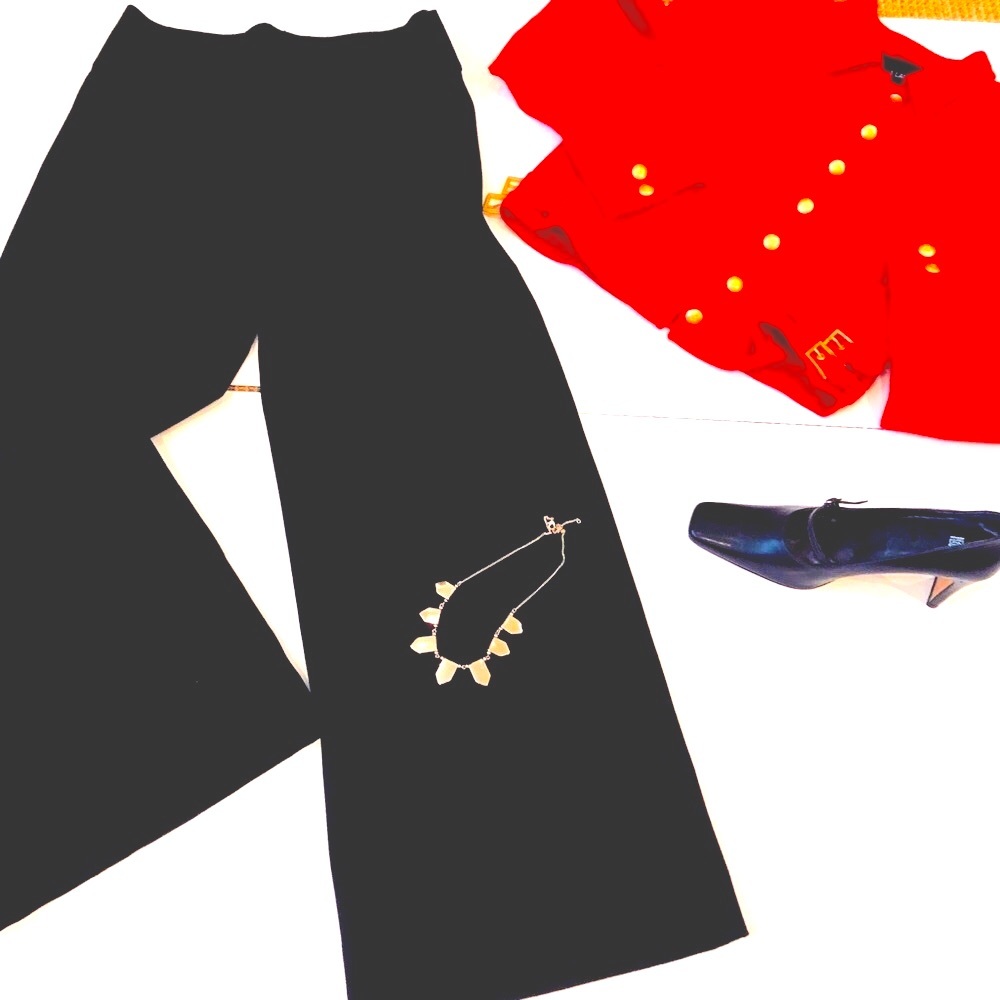 RITA LANG Classic funky all in one- Jacket with high end gold hardware& details - Picture 2 of 5